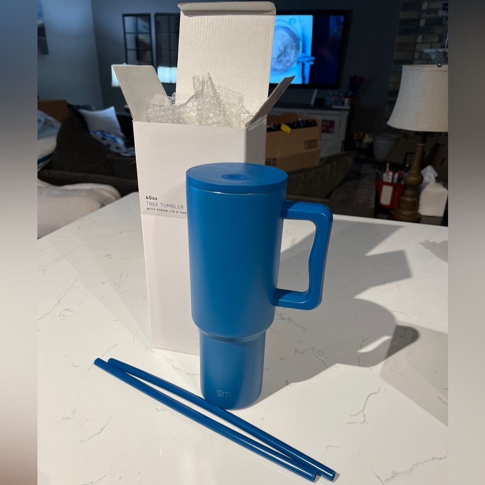 NEW in box Simple Modern teal trek 40oz tumbler